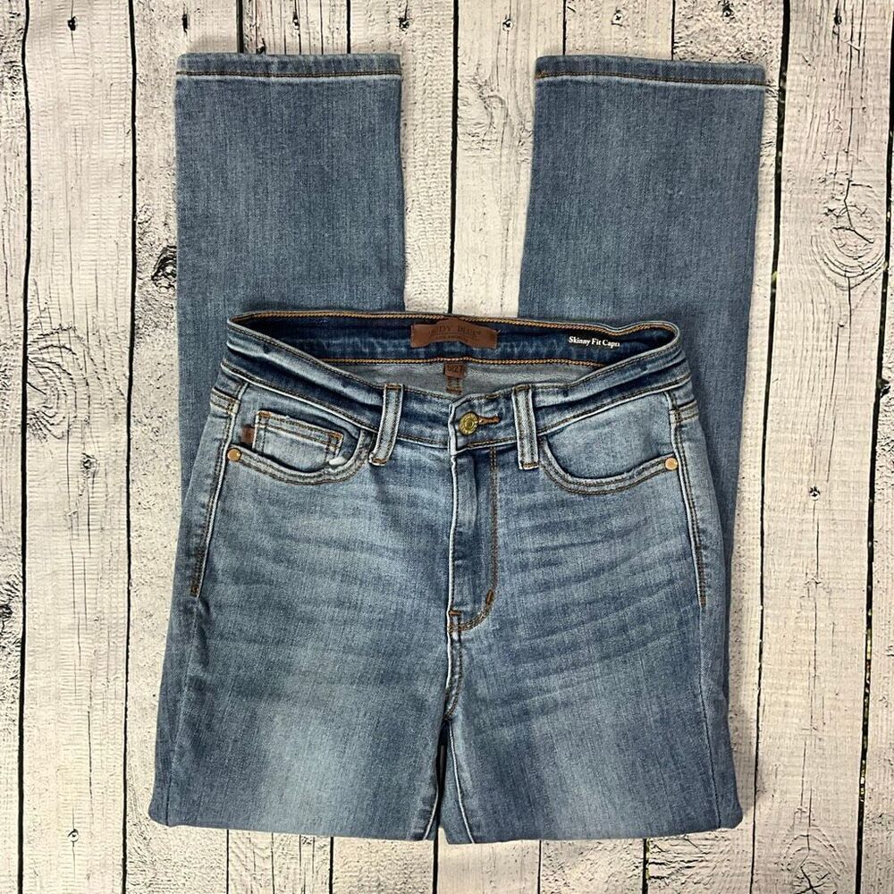 JUDY BLUE Skinny Fit Capri Jeans
